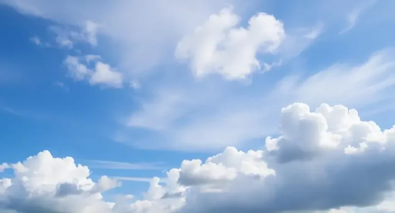 why clouds float