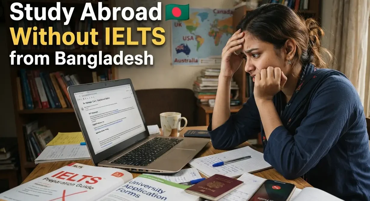 study abroad without ielts from bangladesh
